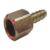 Conector niple 1/4 rosca hembra - espiga para manguera - comprar online