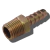 Conector niple 1/2 rosca macho - espiga para manguera