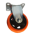 Rueda diametro 75mm poliuretano base fija - comprar online