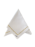 GUARDANAPO SELECT OFF WHITE COM BORDADO DOURADO