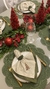 GUARDANAPO BEGE BORDADO CHRISTMAS TREE - comprar online