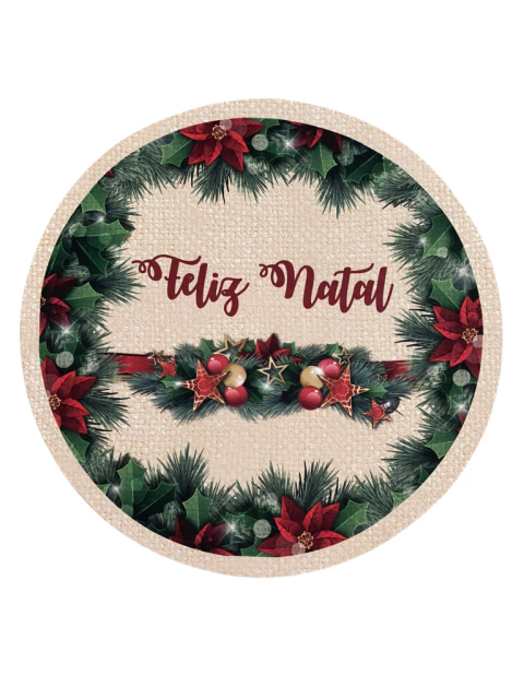 KIT 4 CAPAS SOUSPLAT FELIZ NATAL