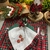 GUARDANAPO BORDADO OFF WHITE CHRISTMAS BALL - comprar online