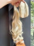 Mega Hair Loiro Claro Platinado Ondulado 70cm - loja online