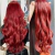 Mega Hair Ruivo Flamingo com Marsalla 70CM - comprar online
