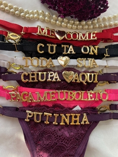 Calcinhas personalizadas - comprar online