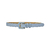Cinto 100% Couro Borda Dourada - comprar online