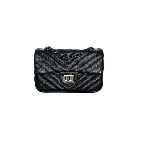 Bolsa Couro Mini Sofia Ônix - comprar online