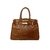 Bolsa em Couro Croco Kelly - comprar online