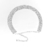 Cinto de Strass Largo Prata - comprar online