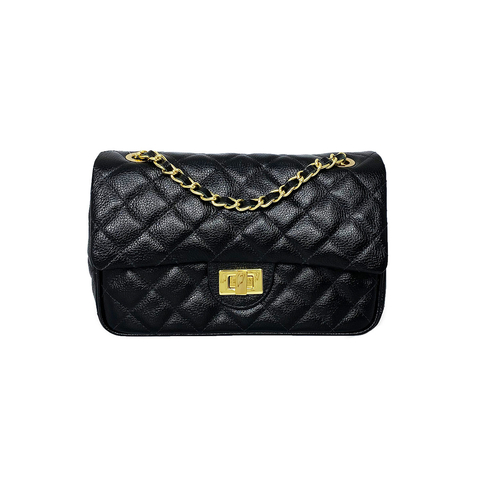 Bolsa Matelassê Média Couro Sofia - comprar online