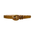Cinto de Couro Fivela Encapada Oval - comprar online