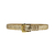 Cinto 100% Couro Abaulado Fivela de Metal - Passional Stylo
