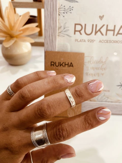 ANILLO MIDI OLITAS BLANCO