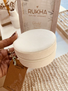 JOYERO MINI CIRCULAR BLANCO - comprar online