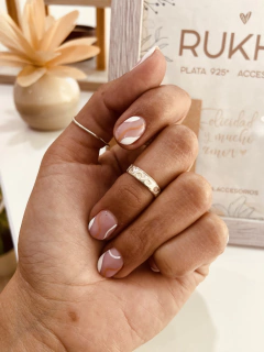 ANILLO MIDI OLITAS BLANCO - comprar online