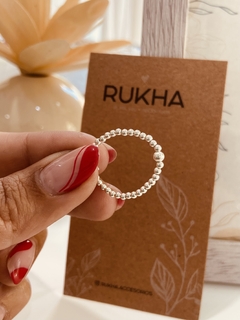 ANILLO ELÁSTICO BOLITAS MINI - comprar online