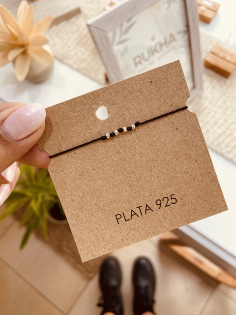 PULSERA ROMA NEGRA