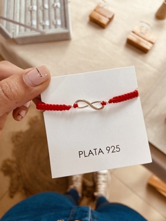 PULSERA HILO ROJO CON INFINITO en internet