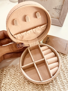 JOYERO MINI CIRCULAR ROSA