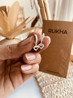 ARO HUGGIE CORA WHITE 0,9 CM - comprar online