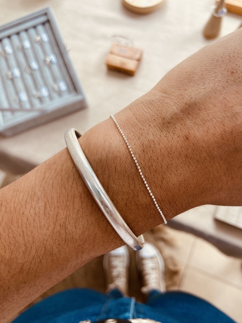 PULSERA COMPLETA BOLITAS FINA