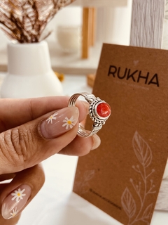 ANILLO MAYA ROJO