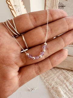 CHOKER ISLAS LILA 40 CM - comprar online