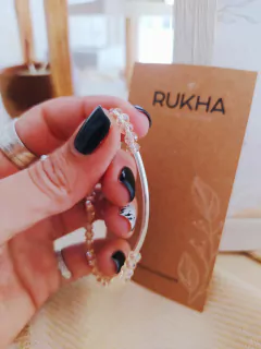 PULSERA TUBO AMBAR ELÁSTICA