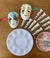 Godê Branca para aquarela redonda - 11 cavidades - comprar online