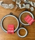 Bastidor de silicone NURGE redondo tipo madeira - 13,5 cm na internet