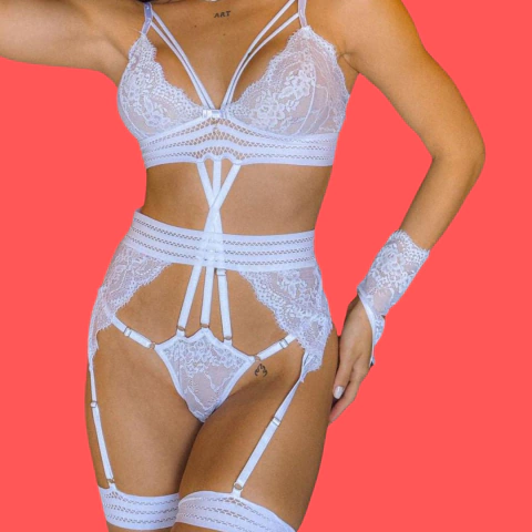 LINGERIE DESEJO - BRANCO - comprar online