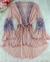 Robe tule avulso rose com lilás