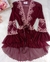Robe tule bicolor avulso - comprar online