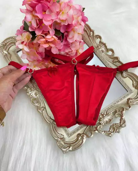 Calcinha Lari - VERMELHO