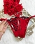 Calcinha Love - VERMELHO COM PRETO