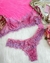 Conjunto sem Bojo com Aro - Rosa com lilás