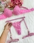 Lingerie Paixão ( acompanha cinta-liga) ROSA BB