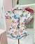 Pijama Americano Fluity INFANTIL - DONUTS COM AZUL