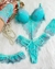 Lingeries bicolor acompanha luvas e perneira - VERDE COM ROSA