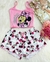 Pijama Virginia Minnie short BRANCO