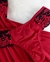 Kit robe luxo com camisola VERMELHO FLOR VERMELHA - comprar online