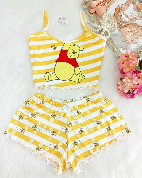 Pijama Virginia Ursinho Pooh