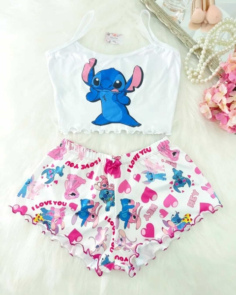 Pijama Virginia STITCH LINGUA DE FORA