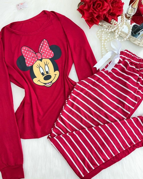 Pijama inverno vermelho