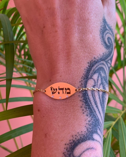 Pulseira Cura com Zircônias