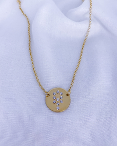 Colar Com Medalha Árvore da Vida de Zircônias - comprar online