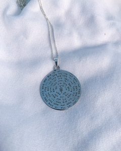 Medalha 72 Nomes de Deus - Em Espital - 3,0 X 3,0 cm