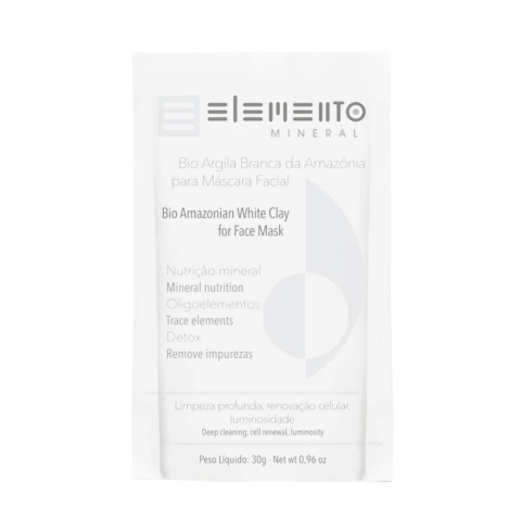 A Bio Argila Branca da Amazônia é rica em minerais trazidos pelas águas dos Andes até a foz do Rio Amazonas. Contém partículas orgânicas e nutrientes da floresta. Usada como máscara facial, remove impurezas e células mortas descongestionando os poros. Mel