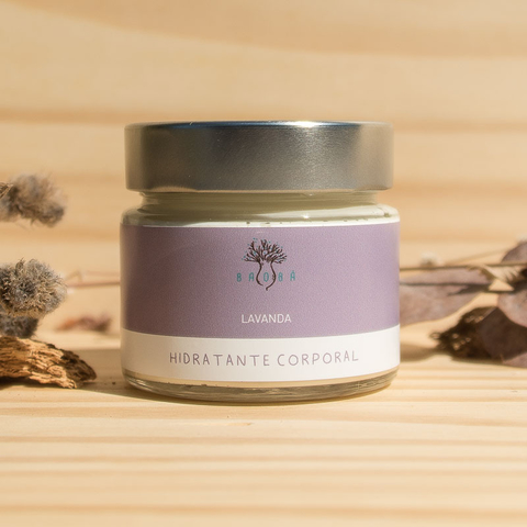 Hidratante Corporal Lavanda Baobá Saboaria para Make a Pause é natural, com ativos vegetais, naturais, hiper nutritivos, biodegradáveis e vegano.